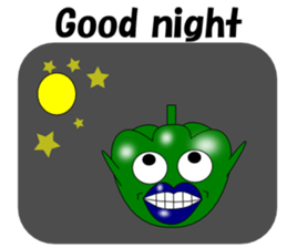 Lips peppers English sticker #5411157