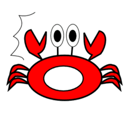 Crab crab crab sticker #5411365