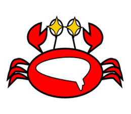 Crab crab crab sticker #5411368