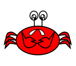 Crab crab crab sticker #5411372
