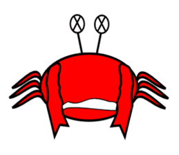 Crab crab crab sticker #5411376