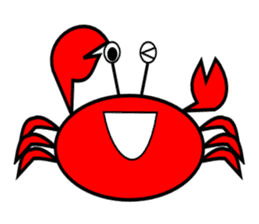 Crab crab crab sticker #5411379