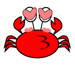 Crab crab crab sticker #5411380