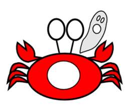 Crab crab crab sticker #5411388