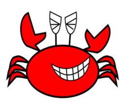 Crab crab crab sticker #5411389