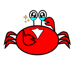 Crab crab crab sticker #5411390