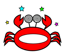 Crab crab crab sticker #5411393