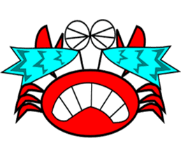Crab crab crab sticker #5411394