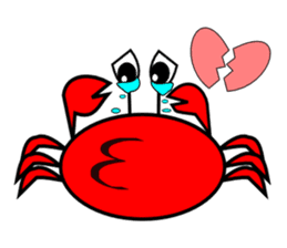 Crab crab crab sticker #5411396
