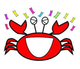 Crab crab crab sticker #5411397