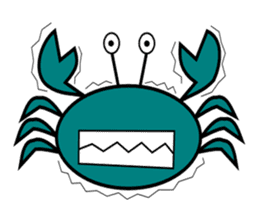 Crab crab crab sticker #5411398