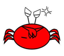 Crab crab crab sticker #5411402