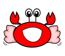 Crab crab crab sticker #5411403