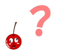 Conversation with cherries English sticker #5411418