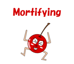 Conversation with cherries English sticker #5411421