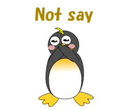 Conversation with Penguin English sticker #5411480