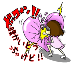 Daily life of Hakata girl sticker #5411588