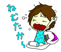 Daily life of Hakata girl sticker #5411596