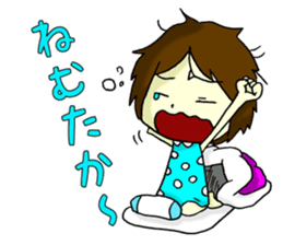 Daily life of Hakata girl sticker #5411596