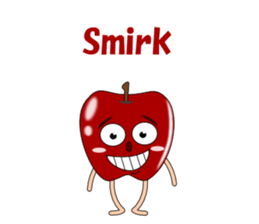 Conversation with apple English sticker #5411975