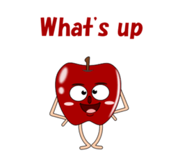 Conversation with apple English sticker #5411983