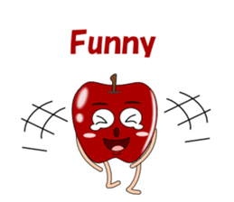 Conversation with apple English sticker #5411993