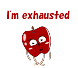 Conversation with apple English sticker #5412000