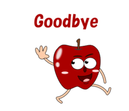 Conversation with apple English sticker #5412003