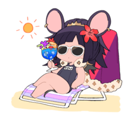 Nanairo chang and pleasant friends sticker #5413135