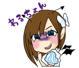 Stickers of the maid cafe"AKIDORA" sticker #5414120