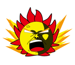 Sun, Moon, Star, and Cloud sticker #5414622