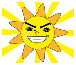 Sun, Moon, Star, and Cloud sticker #5414624