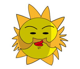 Sun, Moon, Star, and Cloud sticker #5414625