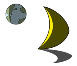 Sun, Moon, Star, and Cloud sticker #5414637