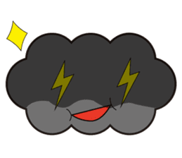 Sun, Moon, Star, and Cloud sticker #5414657