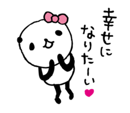 panda- around the age of 30 - sticker #5414940