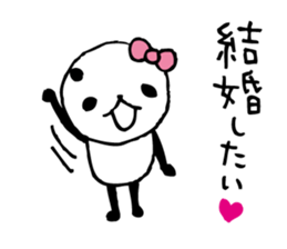 panda- around the age of 30 - sticker #5414946