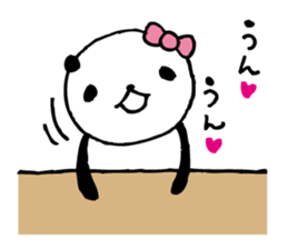 panda- around the age of 30 - sticker #5414960