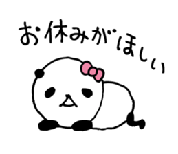 panda- around the age of 30 - sticker #5414976