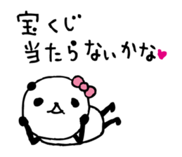 panda- around the age of 30 - sticker #5414978