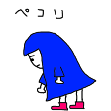 Mr. rain jacket sticker #5415067