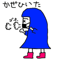 Mr. rain jacket sticker #5415068