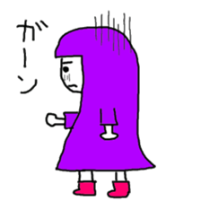 Mr. rain jacket sticker #5415075