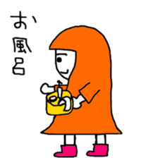 Mr. rain jacket sticker #5415086