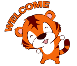 Rimau the tiger 2 sticker #5415380