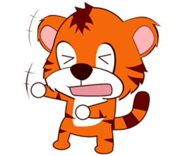 Rimau the tiger 2 sticker #5415383
