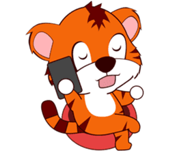 Rimau the tiger 2 sticker #5415389