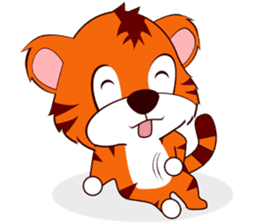 Rimau the tiger 2 sticker #5415398