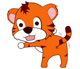 Rimau the tiger 2 sticker #5415399