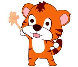 Rimau the tiger 2 sticker #5415404